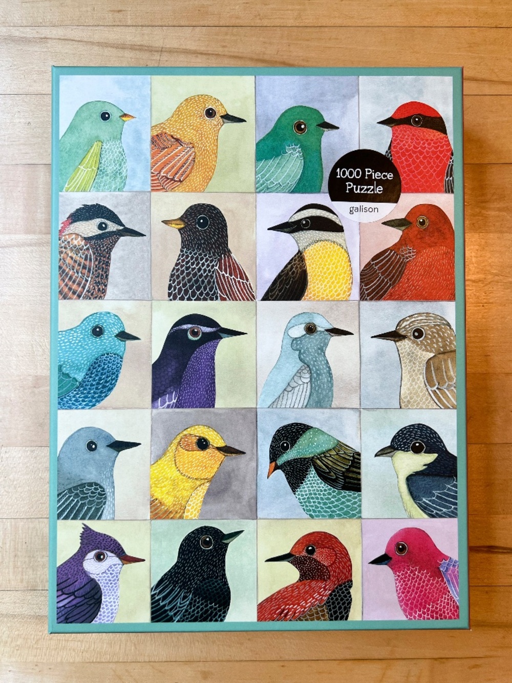 Avian Friends 1000 Piece Puzzle by Galison